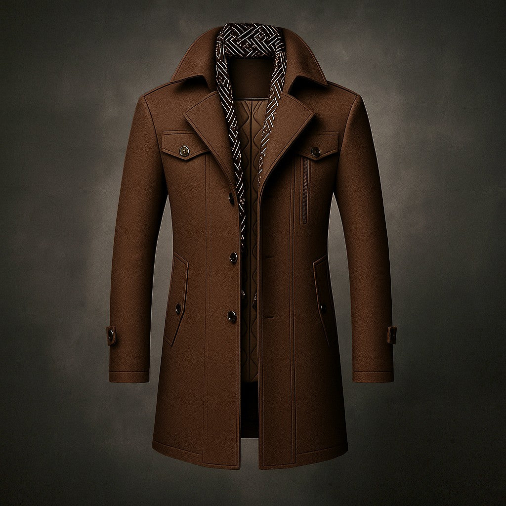 Harrington Wool Coat