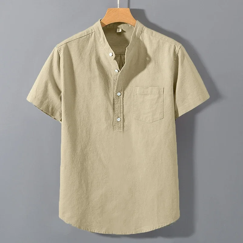 Urban Cotton-Linen Polo