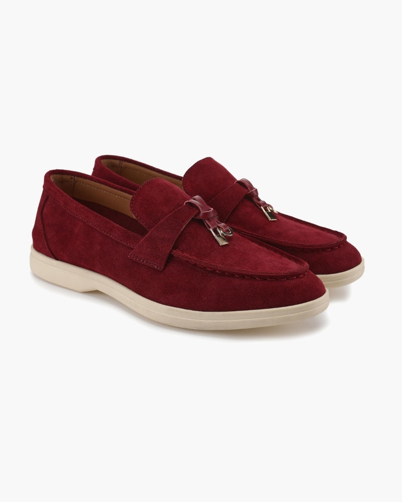 Old Money Suede Loafers