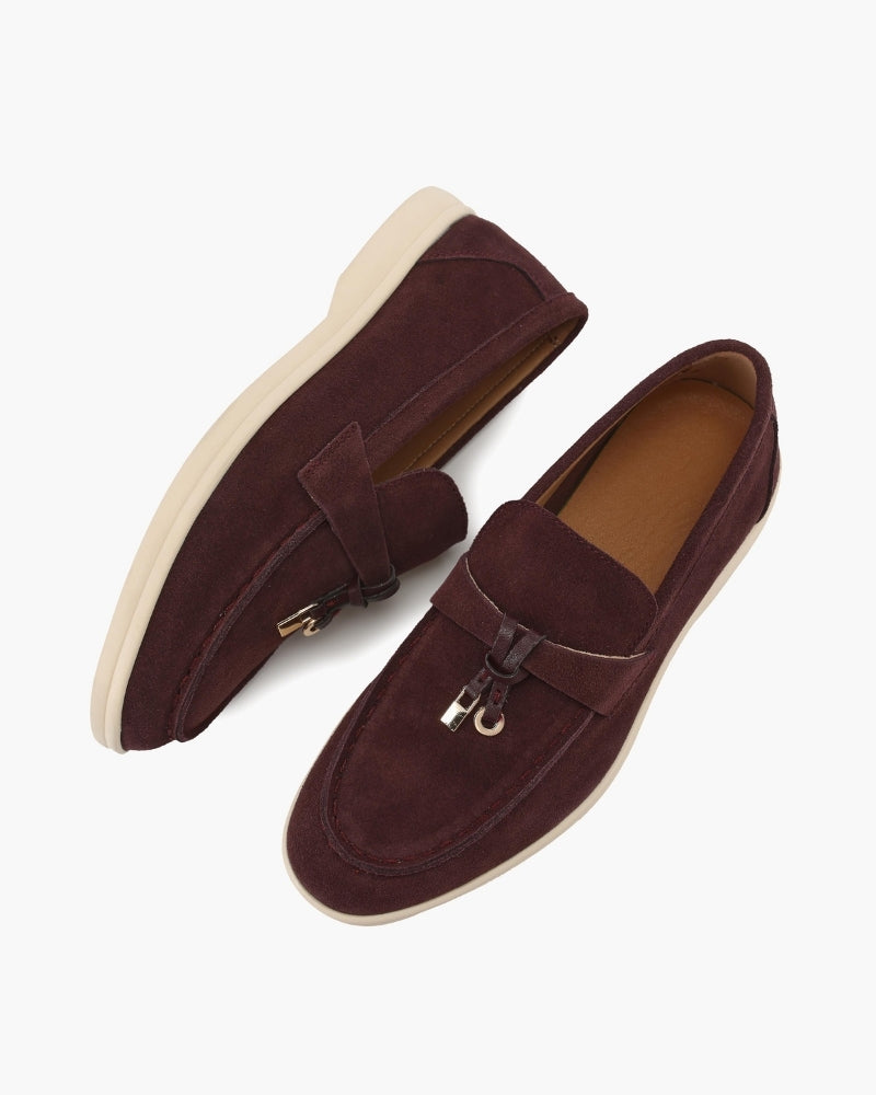 Old Money Suede Loafers