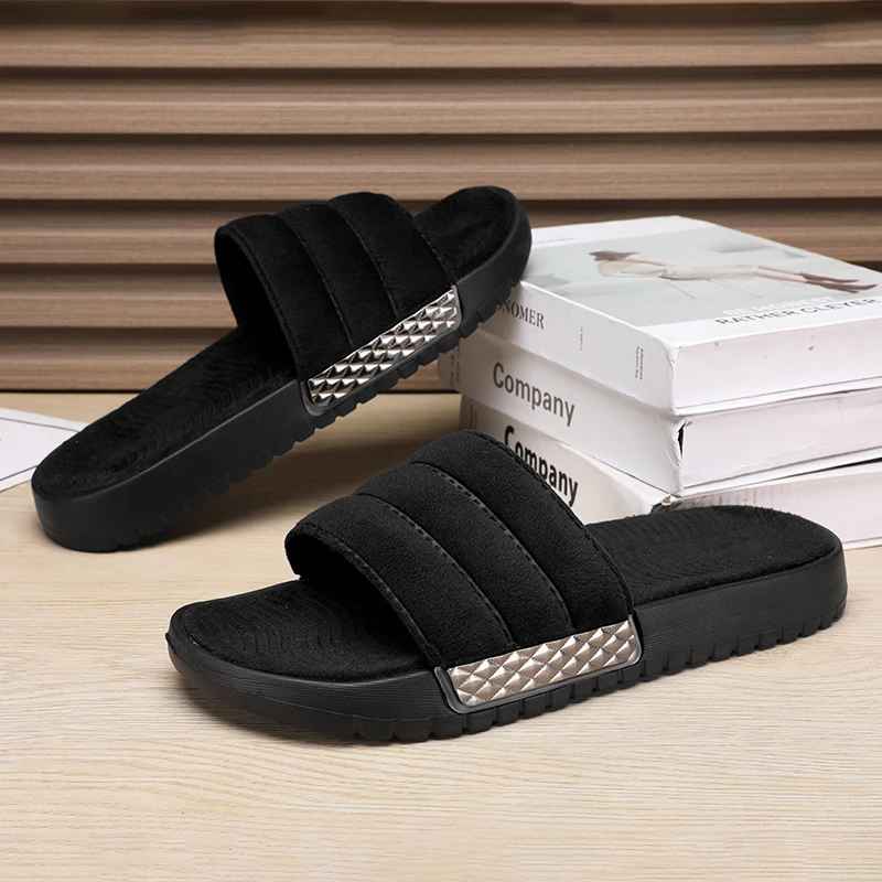 Versco Suede Slides