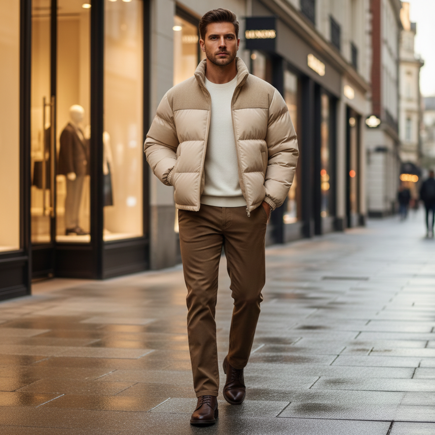 Draxler Corduroy Panel Jacket