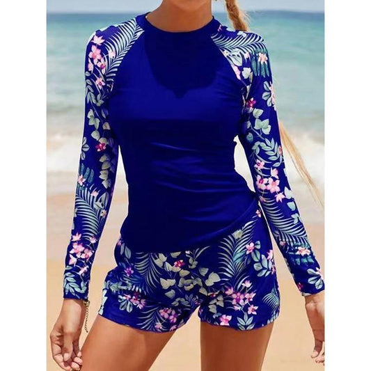 Noa | Long-Sleeve Two-Piece Surfing Swimsuit