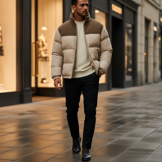 Draxler Corduroy Panel Jacket