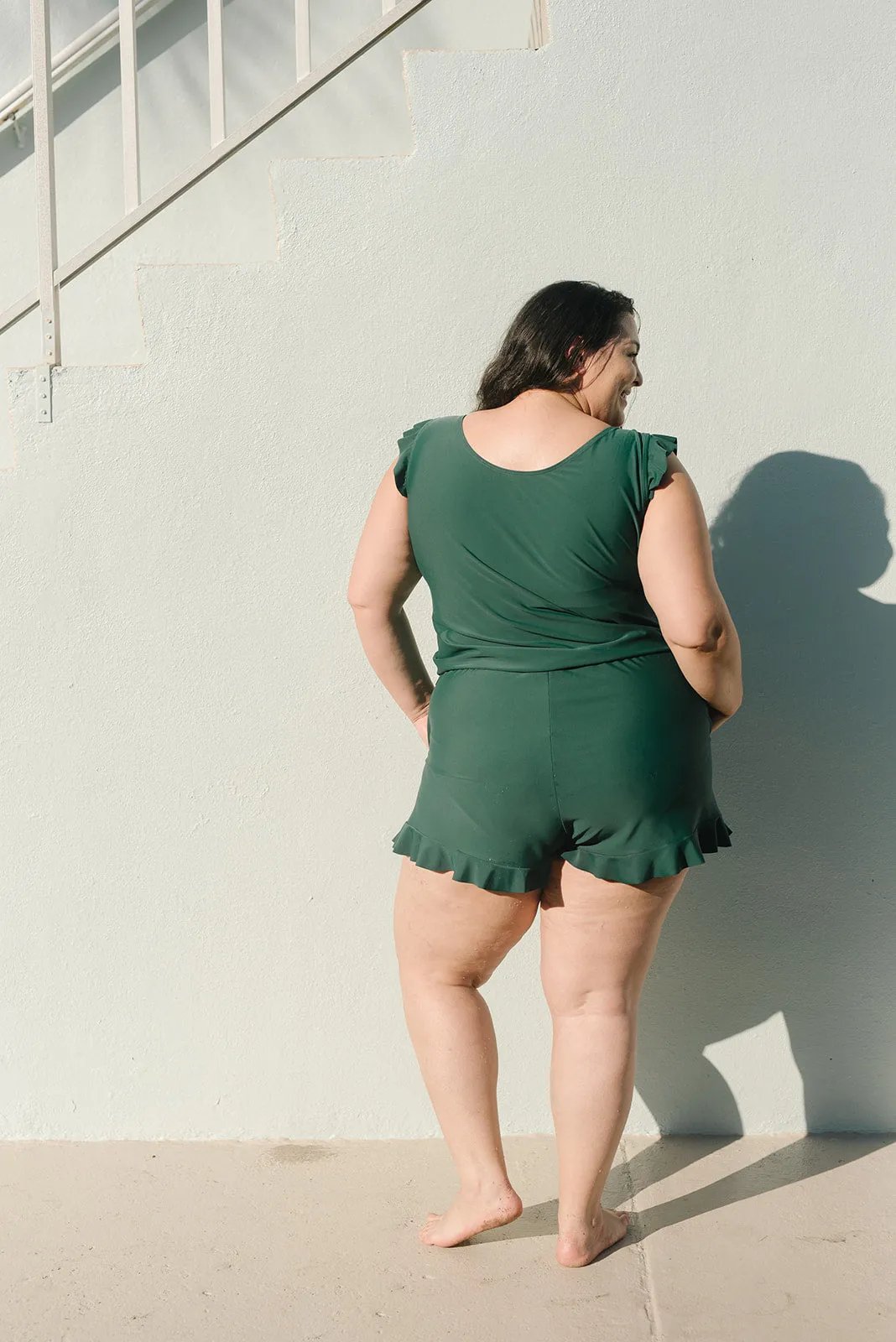 Sasa – Swimsuit with Ruffles and Bust Support