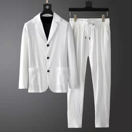 Alvari Linen Blazer Set