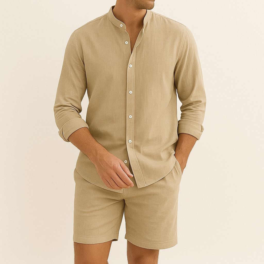 Duvall Relaxed Linen Set