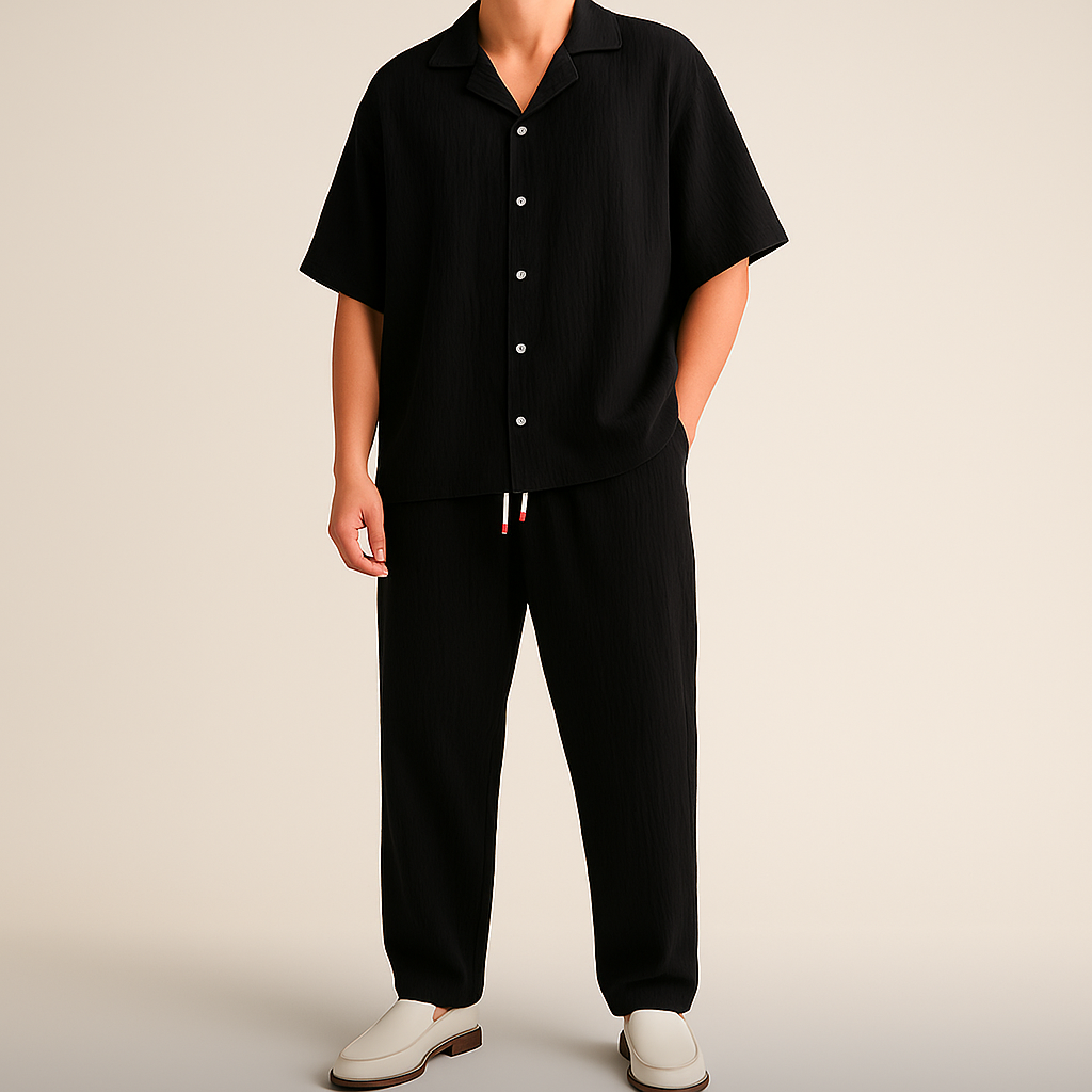 Cavari Oversized Linen Set