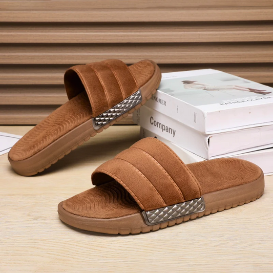Versco Suede Slides