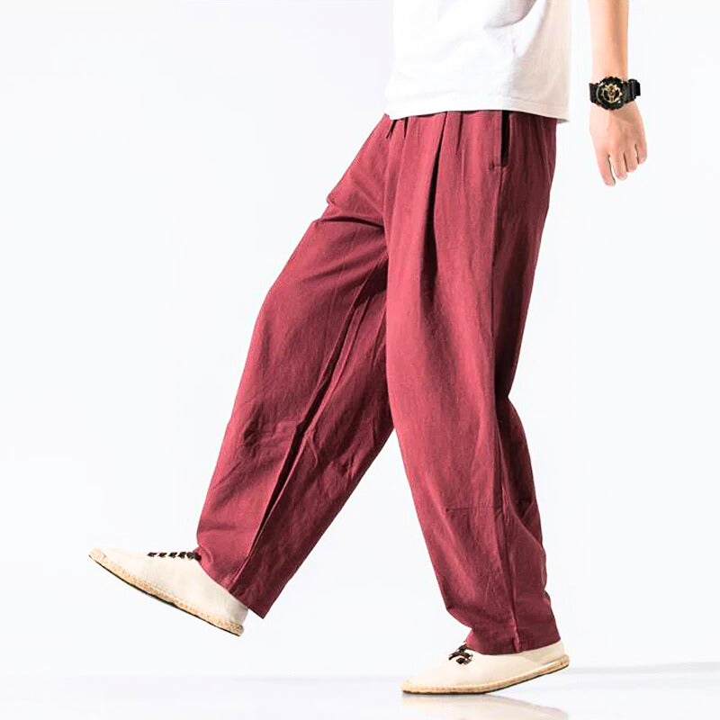 Vivo Raw Linen Pants