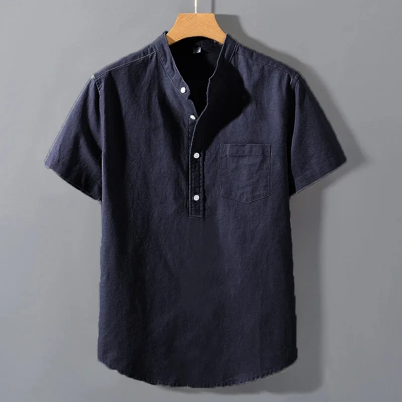 Urban Cotton-Linen Polo