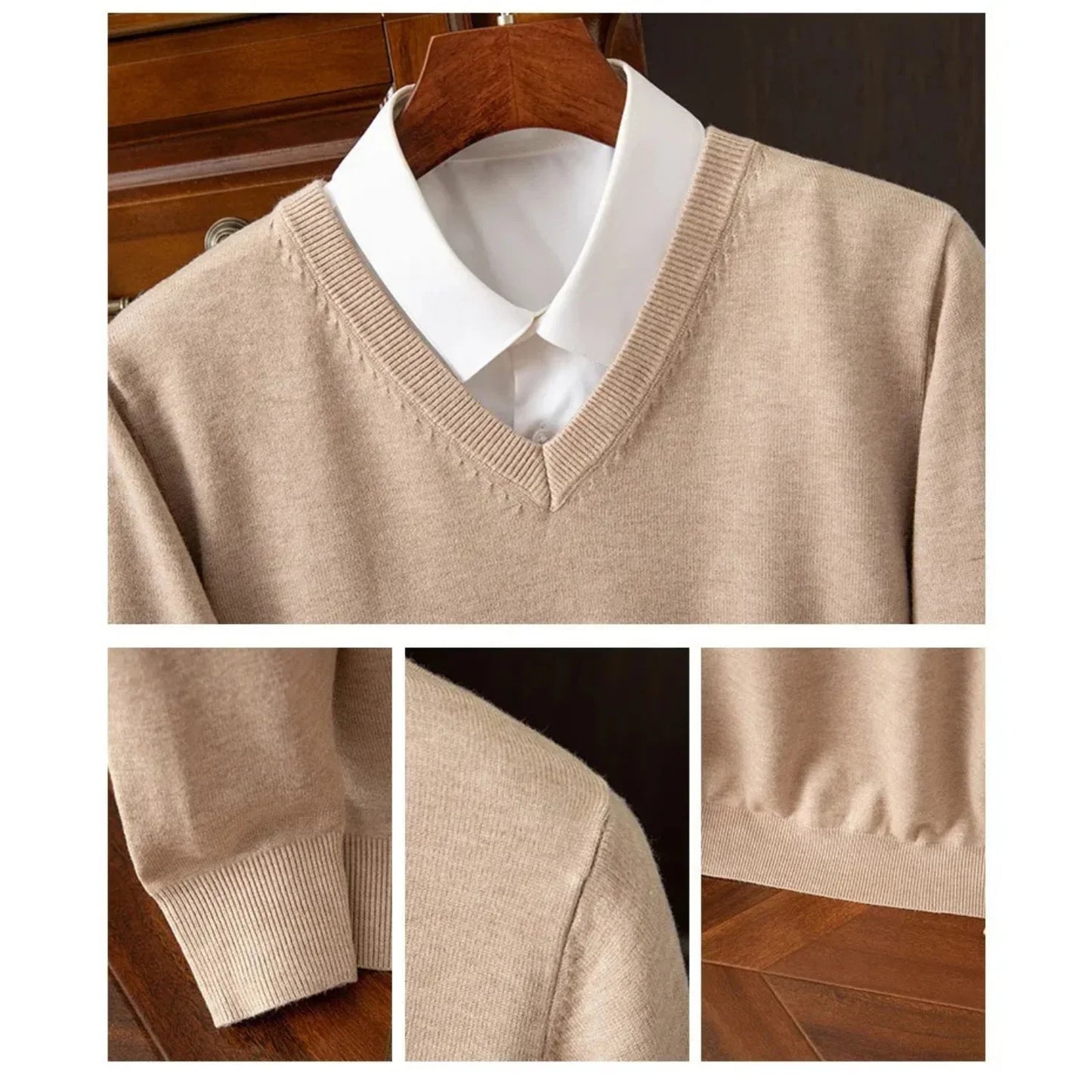 Bexford |Cashmere V-Neck Pullover