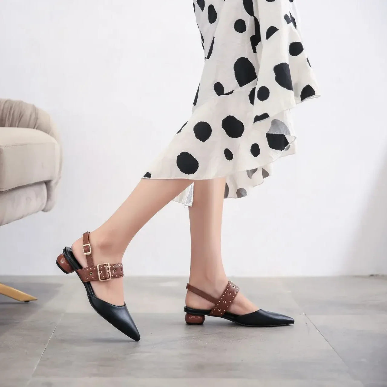 Zoey Slingback Pointy Toe Pump