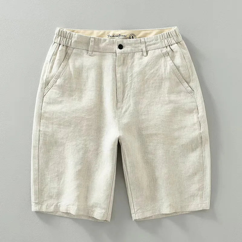 Bahamas Breeze Linen Shorts