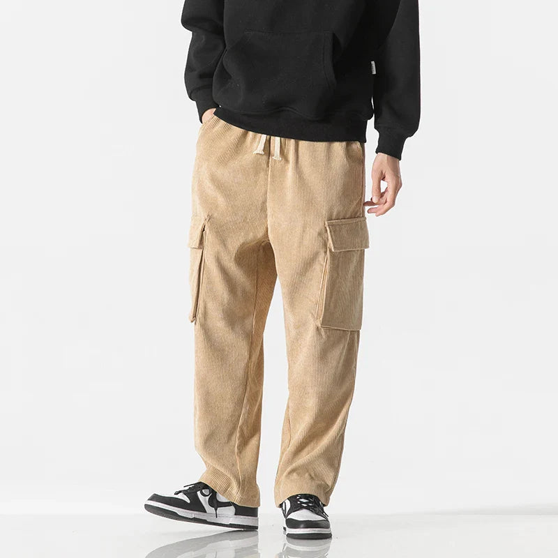 Canvas Corduroy Pants
