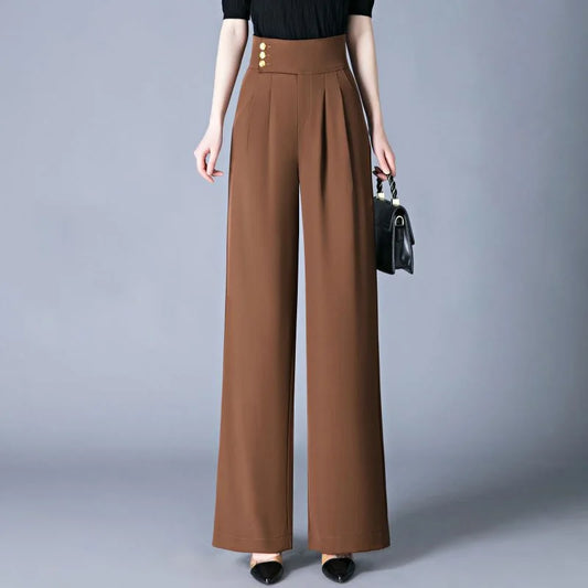 Rose High Waist Wide Leg Pants