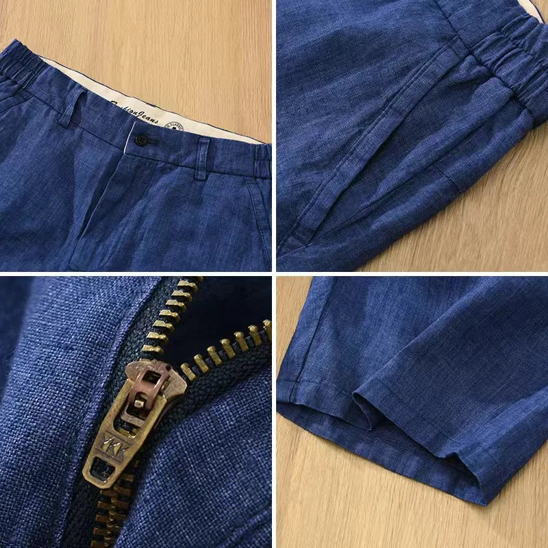 Bahamas Breeze Linen Shorts