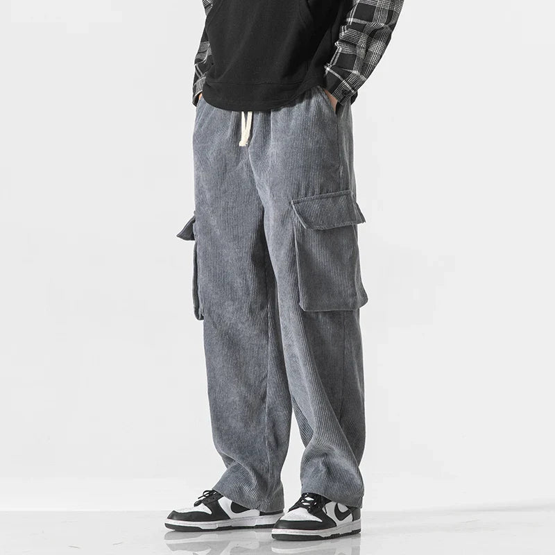 Canvas Corduroy Pants
