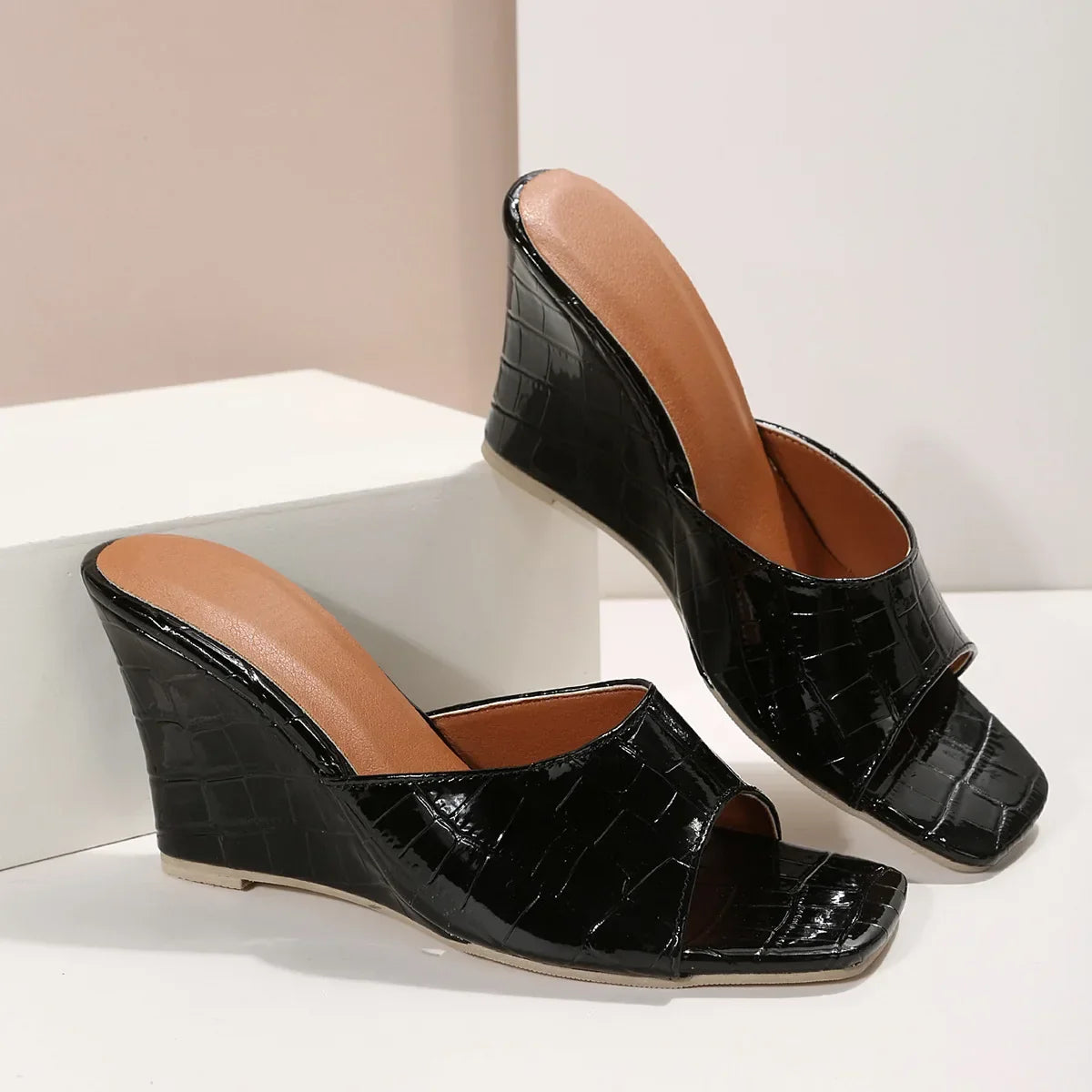 Addison Platform Heels