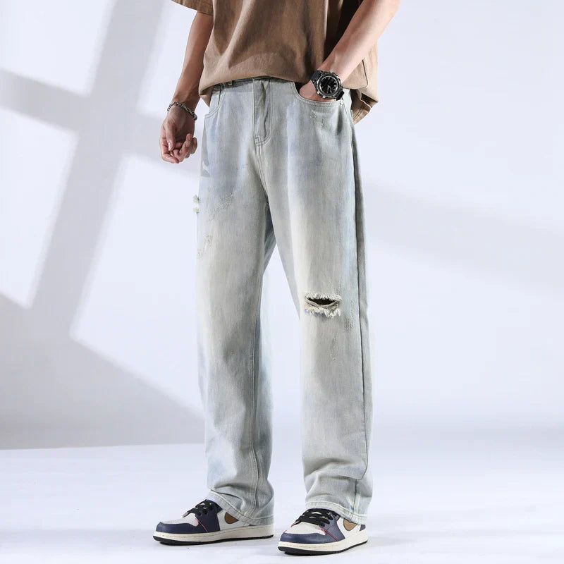 Urban Inspired Distress Jeans