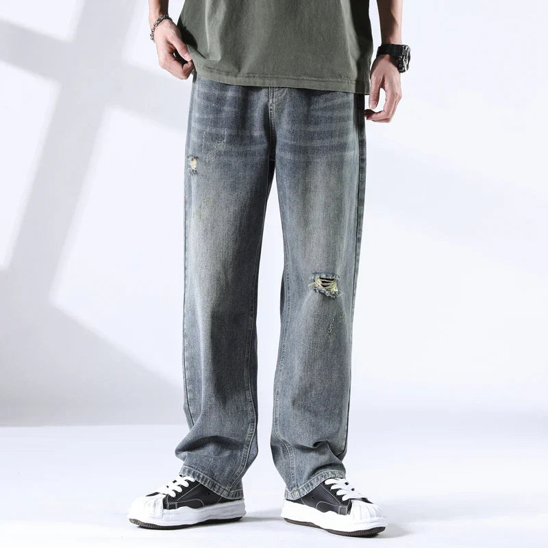 Urban Inspired Distress Jeans