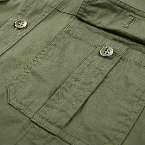 Emerson Half Sleeve Cotton Over Shirt