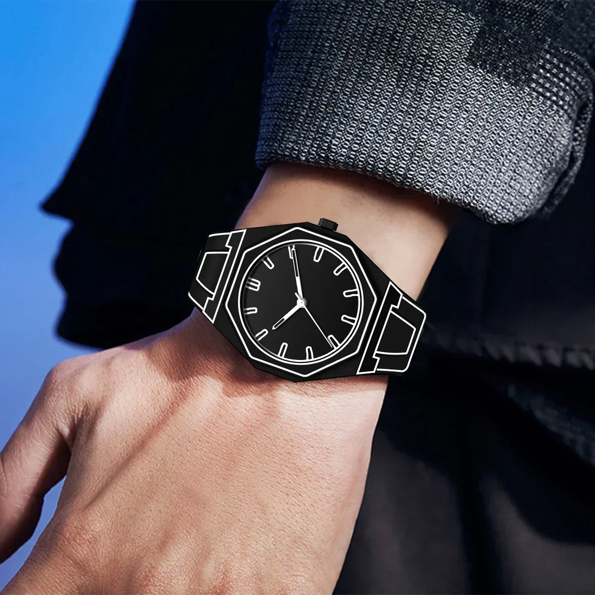 Riccardo Outlined 2D Watch