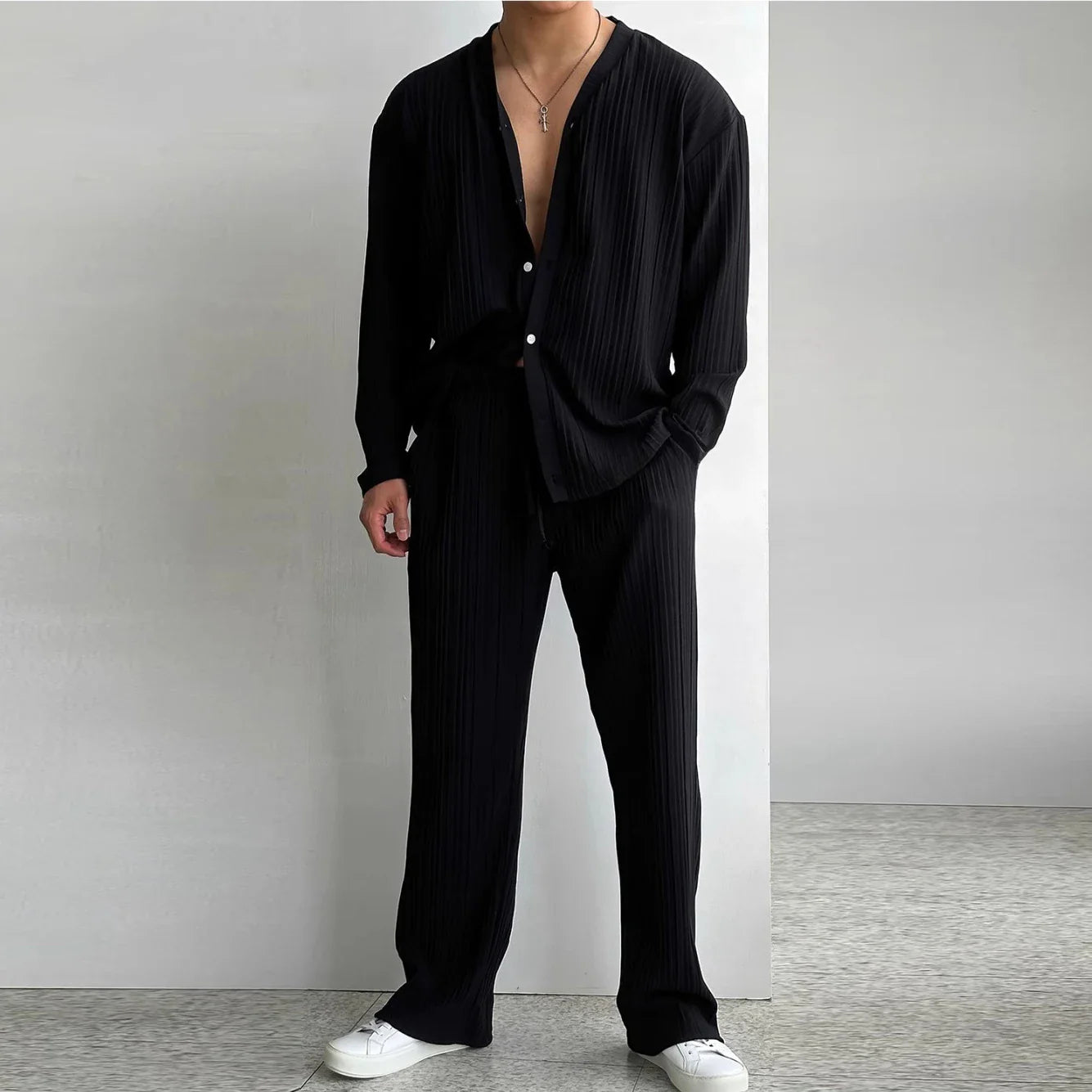 Lucero Relaxed Linen Set