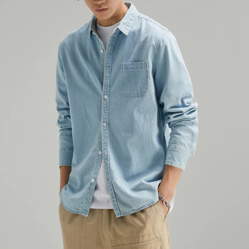 Havery's Cotton-Denim Shirt
