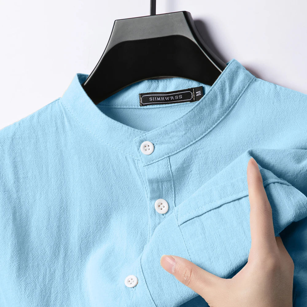 Urban Cotton-Linen Polo