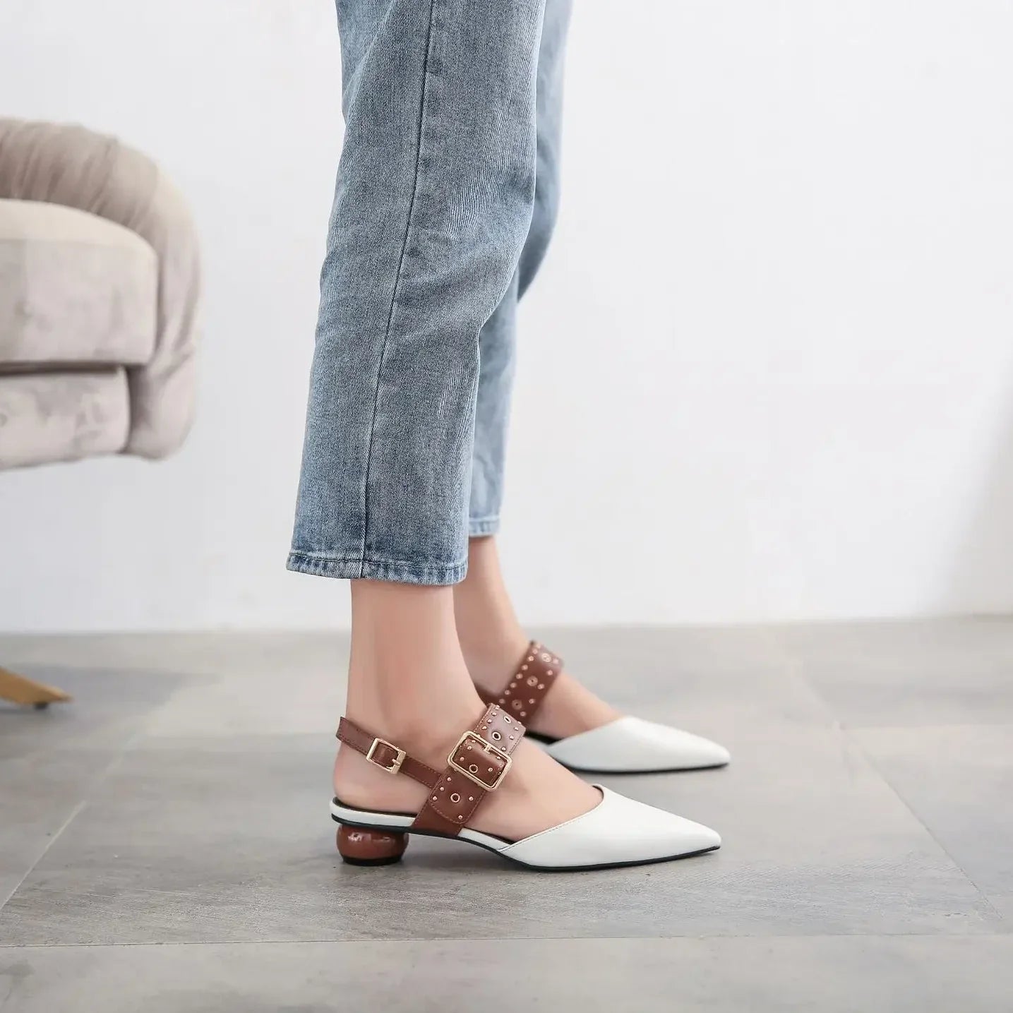 Zoey Slingback Pointy Toe Pump