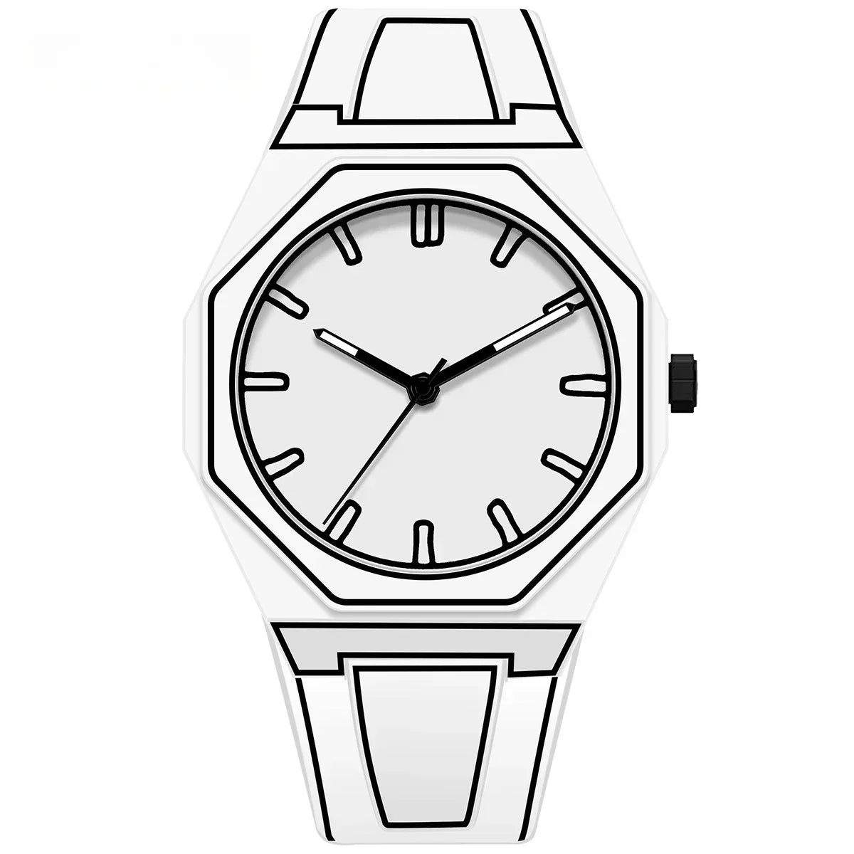 Riccardo Outlined 2D Watch