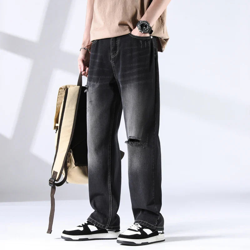 Urban Inspired Distress Jeans