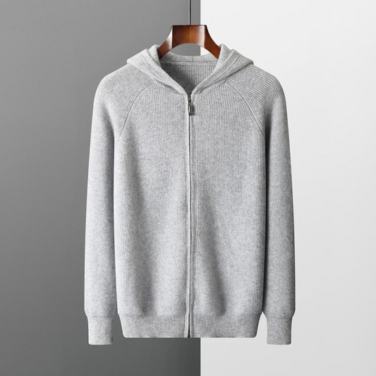 Merino Blend Wool Hoodie