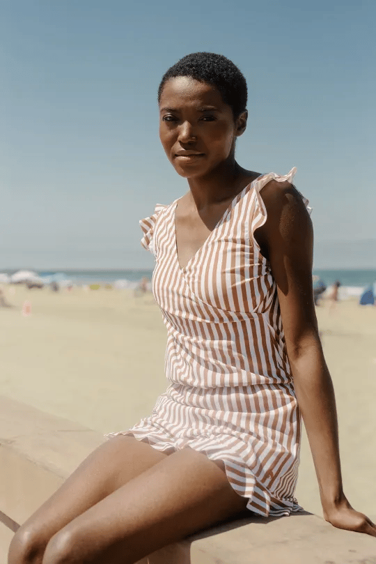 Sasa – Swimsuit with Ruffles and Bust Support