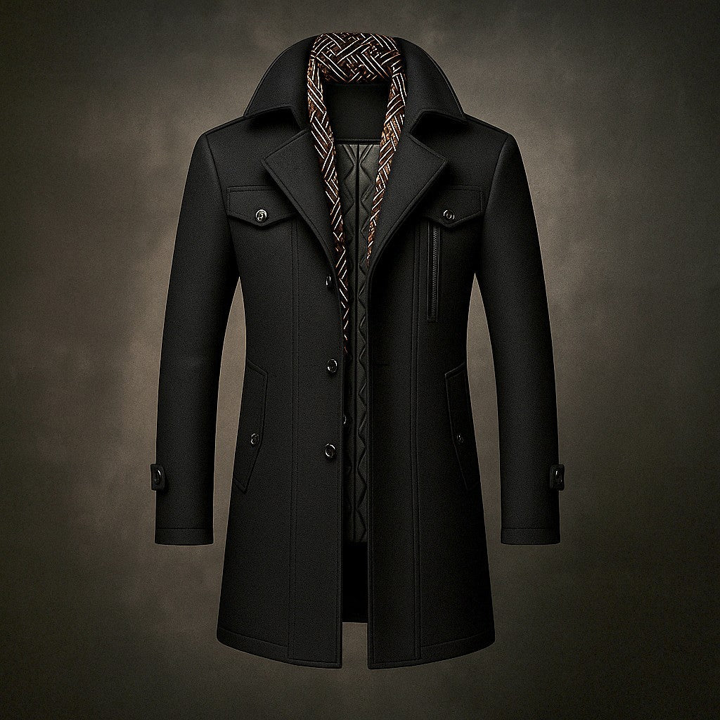 Harrington Wool Coat