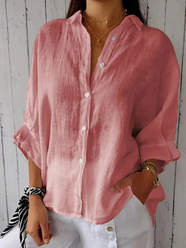 Annabelle | Chic Linen Blouse