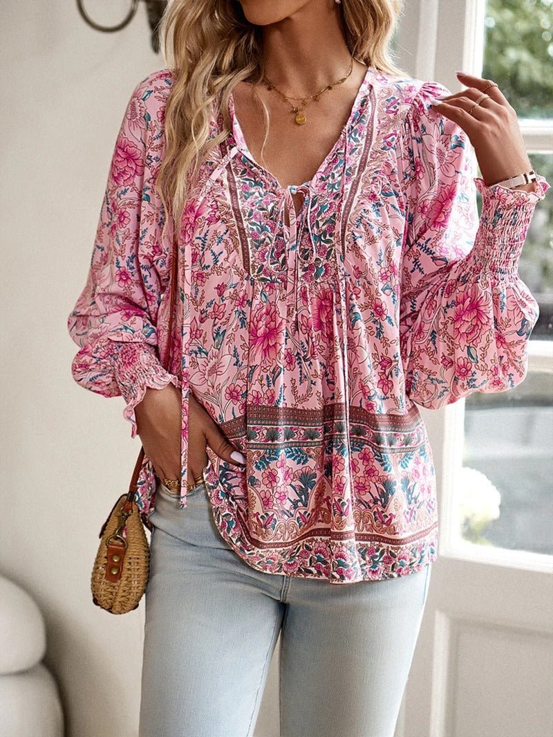 Helena | Summer Flowers Top