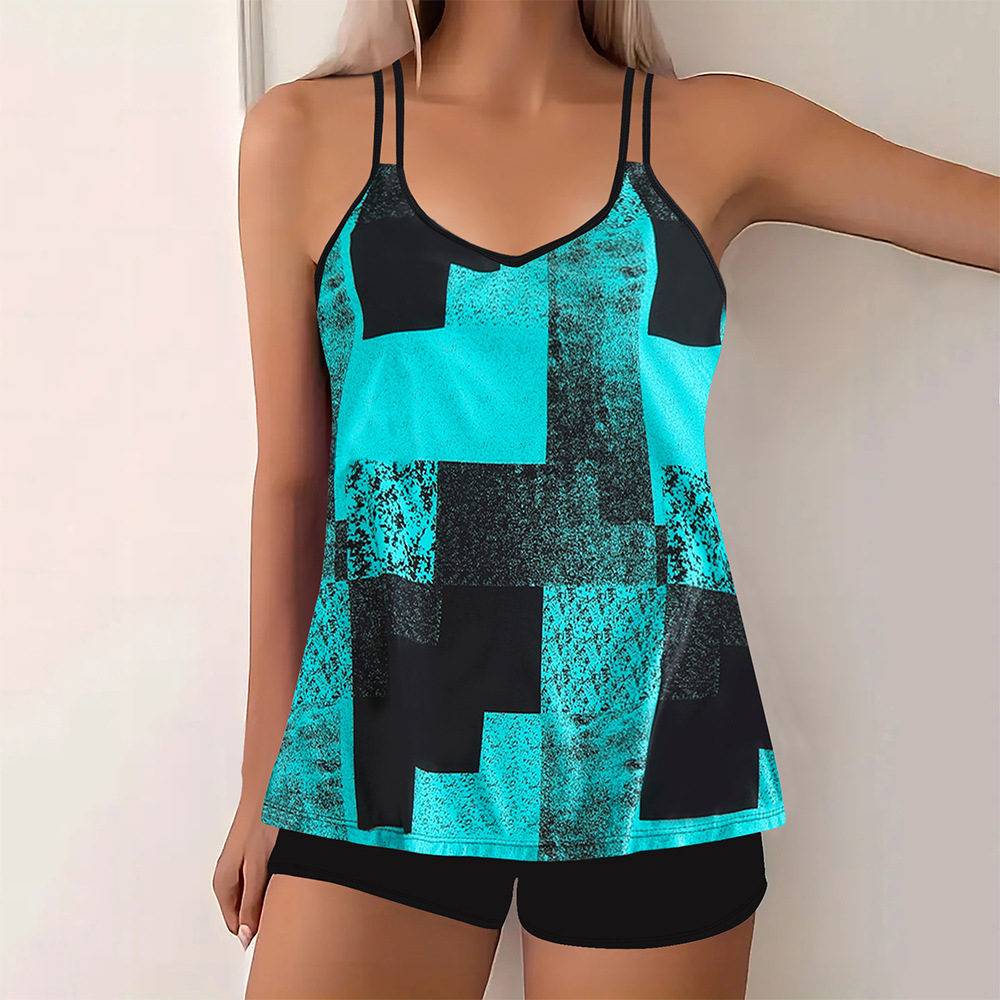 Hallie | Printed Bathing Suit Two Pieces Swimsuits