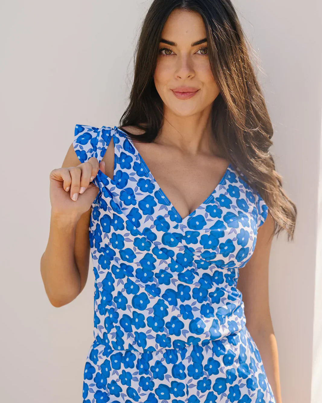 Sasa – Swimsuit with Ruffles and Bust Support