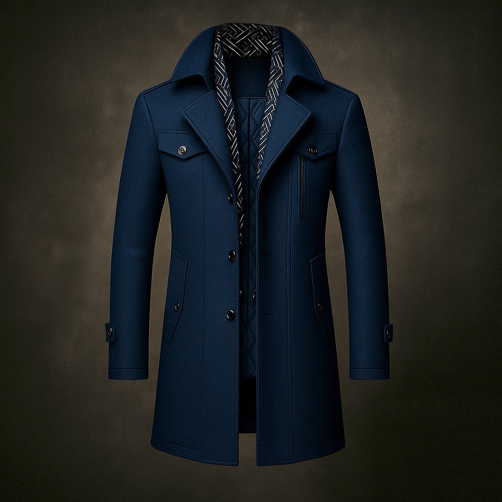 Harrington Wool Coat