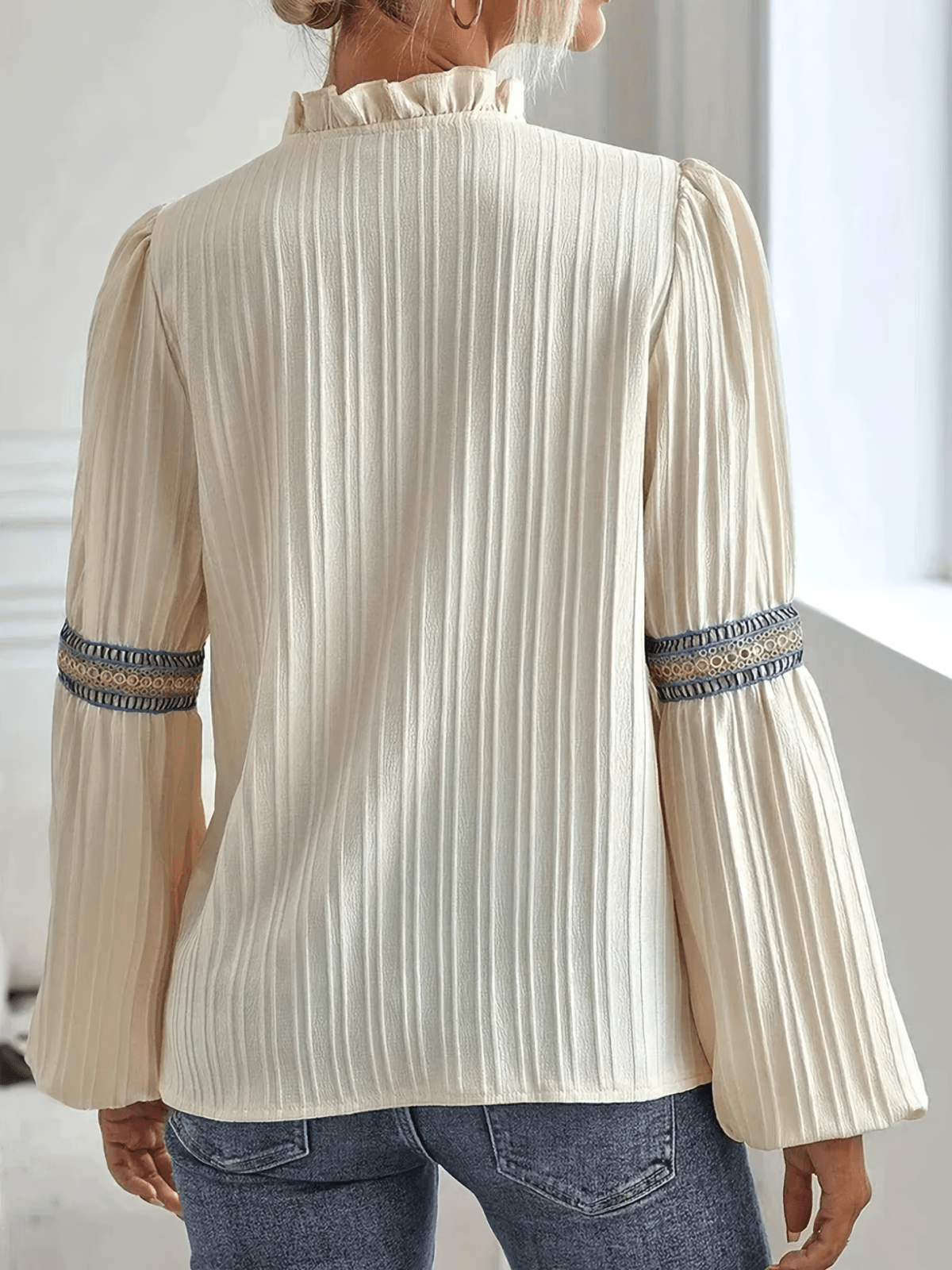 Valerie | Beautiful V-Neck Blouse